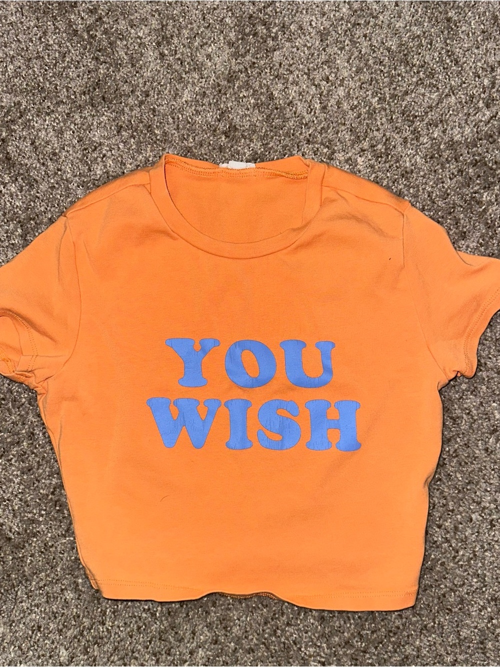 Garage You Wish Orange Graphic Tee